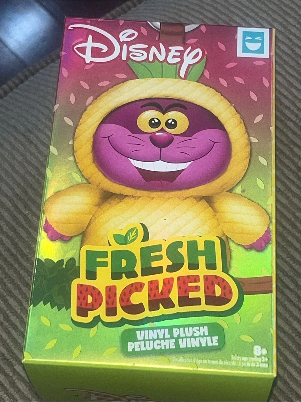 Disney Fresh Picked Vinyl Plush Keychain Green & Yellow